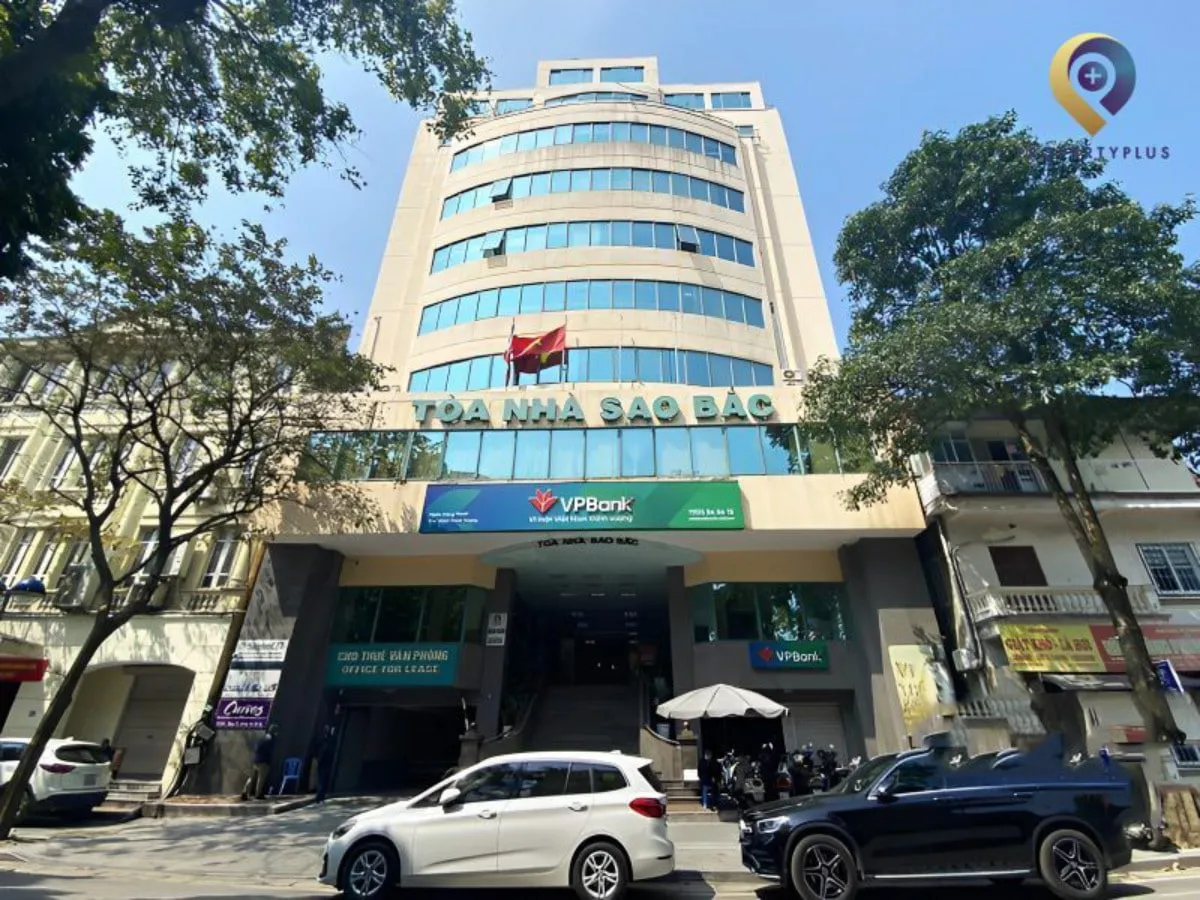 Toàn cảnh tòa nhà Sao Bắc tại quận Hoàn Kiếm, Hà Nội.